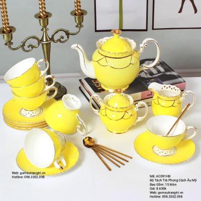 BỘ TÁCH TRÀ PHONG CÁCH ÂU MĨ